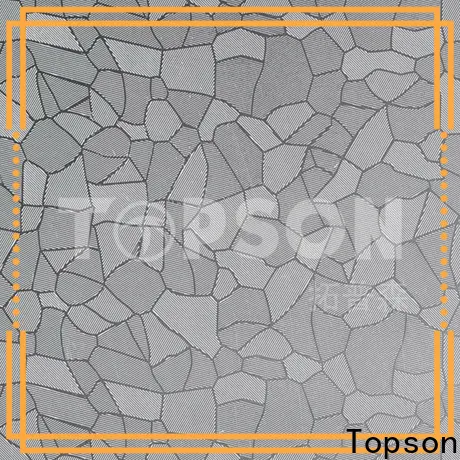 magnificent stainless steel sheet panels blasted Supply for furniture 1