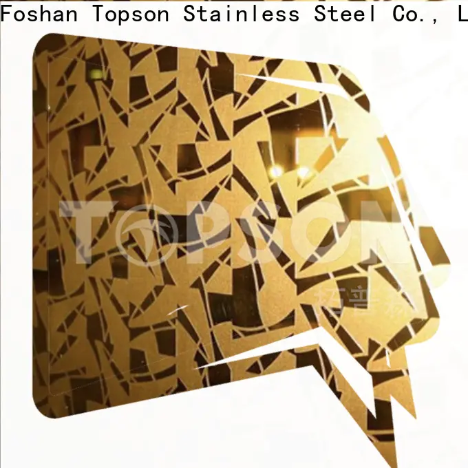 good-looking decorative stainless steel sheet metal raw for vanity cabinet decoration 1