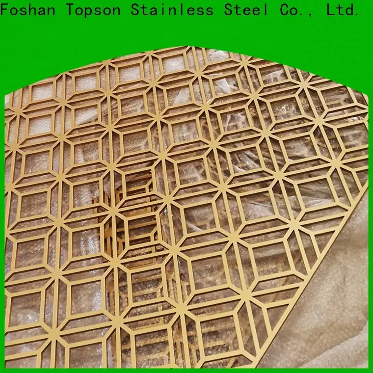Topson decorative interior decorative screens manufacturer for curtail wall 1