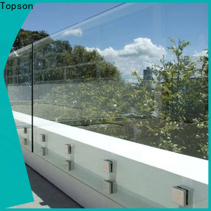 Topson railing mirror fabrication companies in china for TV wall 1