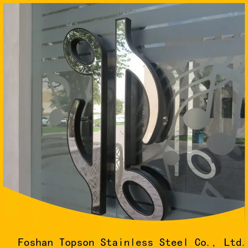 Topson stainless stainless steel industrial handles factory for kitchen decoration 1