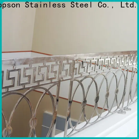 Custom stainless steel stair railing systems handrail Supply for room 1