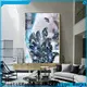 Latest workstation glass partition glass in china for TV wall 1