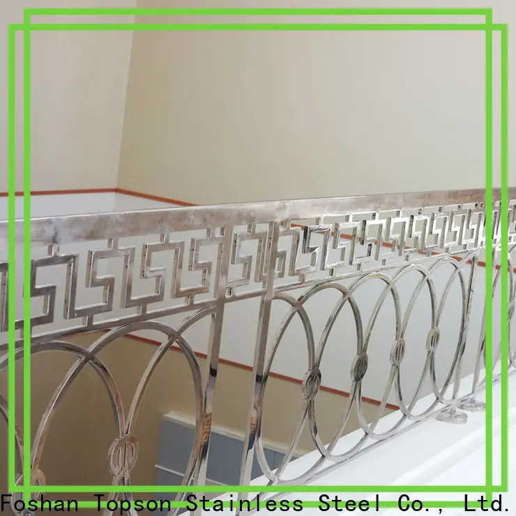 Topson Latest stainless steel handrail accessories Suppliers for hotel 1