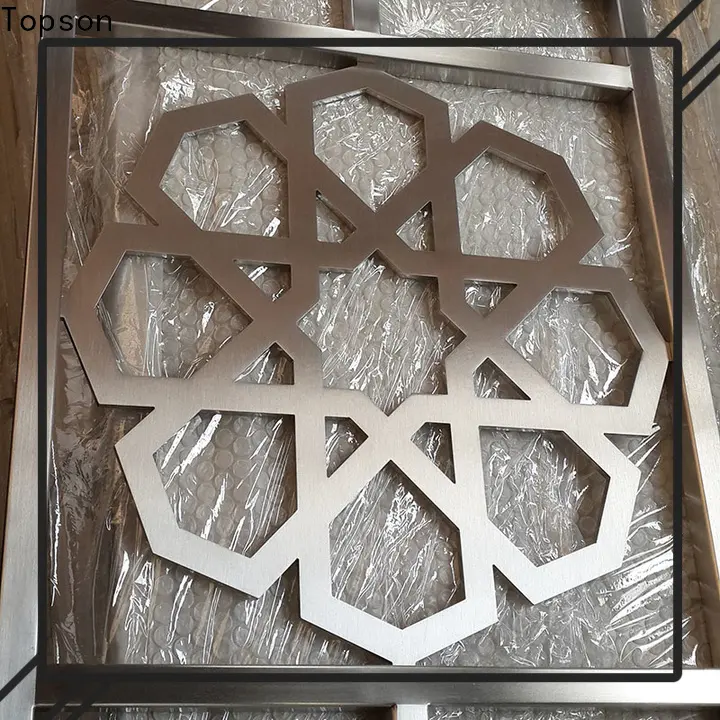 Topson elegant fretwork panels suppliers Supply for building faced 1