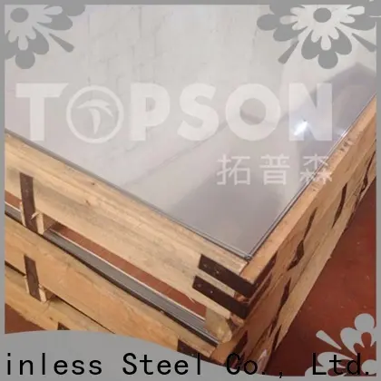 Topson stainless black stainless sheet Suppliers for floor 1