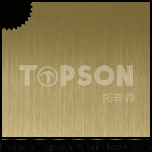 Topson steel brushed stainless steel sheet suppliers for vanity cabinet decoration 1