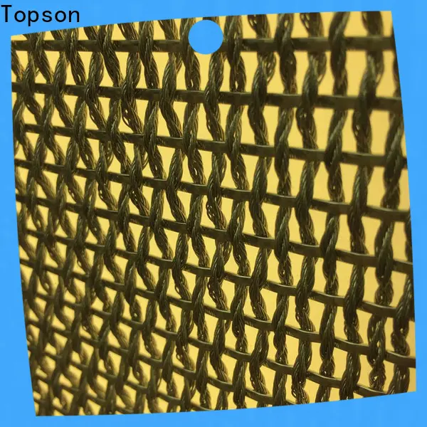 Topson perforated aluminium decorative screens for building faced 1