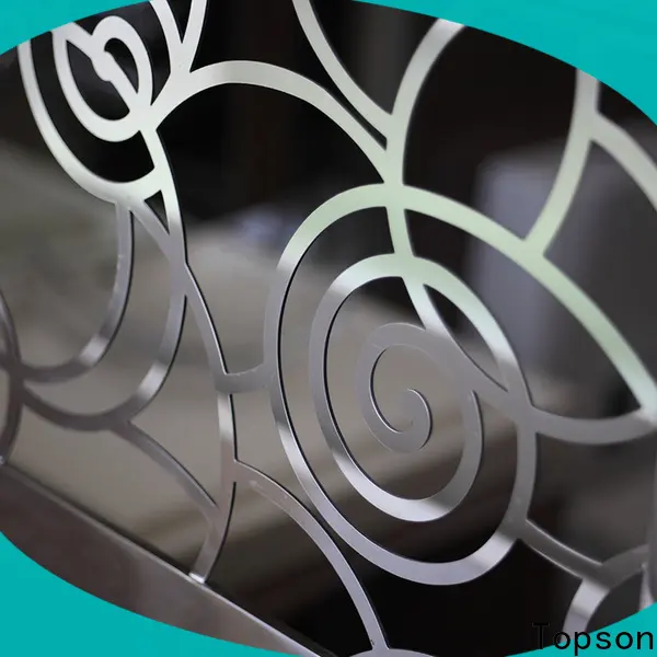 Topson Custom interior stainless steel railing systems for business for hotel 1