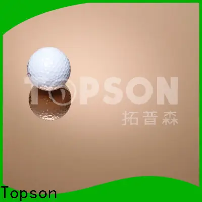 Topson stable stainless steel sheet gauge thickness for business for partition screens 1