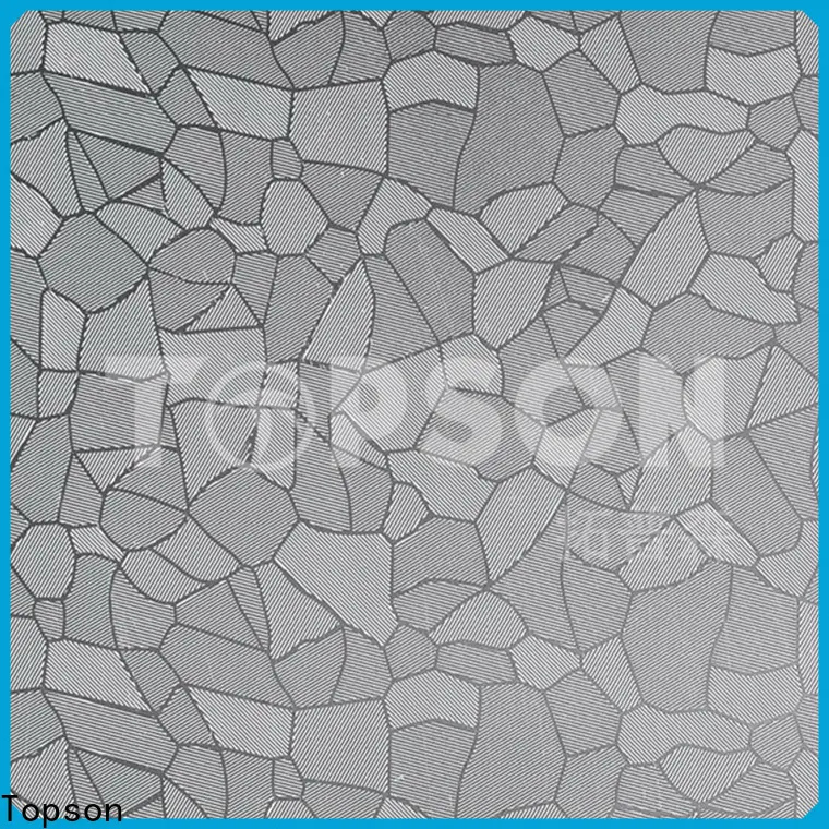 Topson decorative black stainless steel sheet metal China for kitchen 1