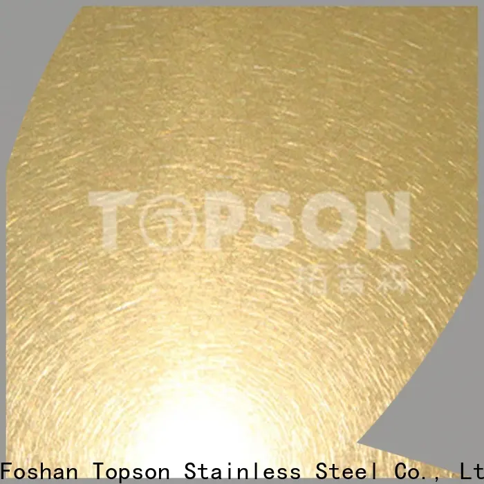 Topson decorative stainless steel decorative panels China for furniture 1