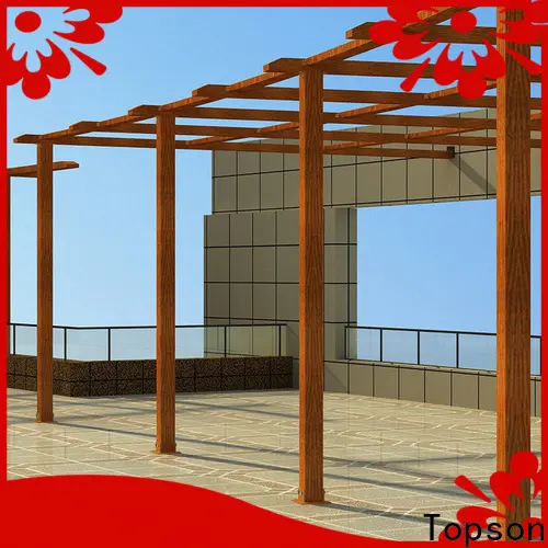 Latest aluminum pavilion kits coated company for resort 1