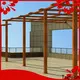 Latest aluminum pavilion kits coated company for resort 1
