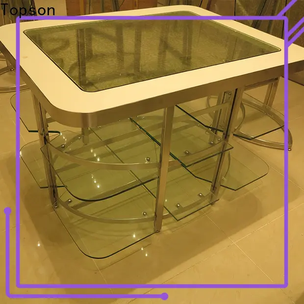 Topson glass cheap stainless steel cabinets company for building facades 1