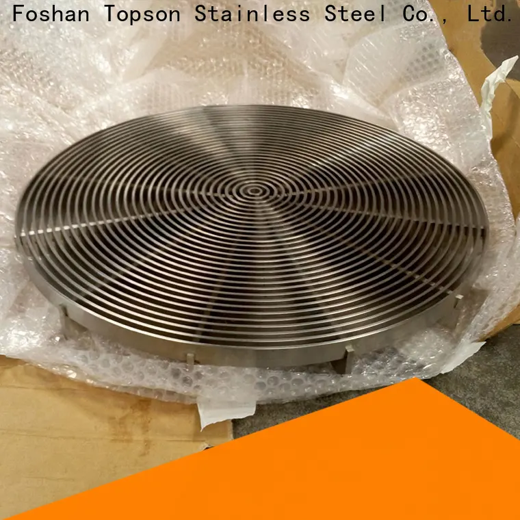 Topson durable metal grating prices manufacturers for hotel 1