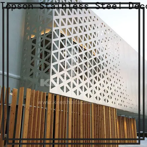 special design perforated plate screen stainless in china for building faced 1