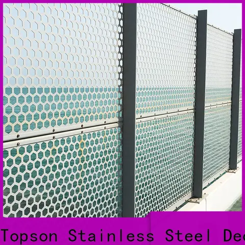Topson Wholesale decorative metal screen panels Suppliers for landscape architecture 1