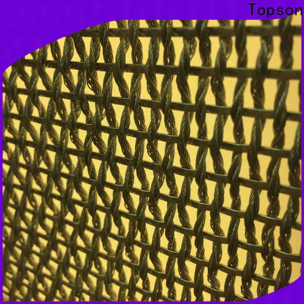 Topson stainless carved window screen factory for landscape architecture 1