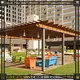 high-density aluminium pergola frame coated Supply for backyard 1