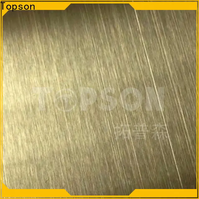 Topson High-quality stainless sheet sizes for business for furniture 1