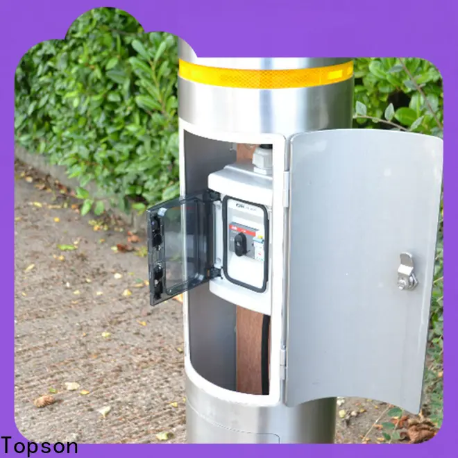 Topson steel bollard post sleeves company for building 1