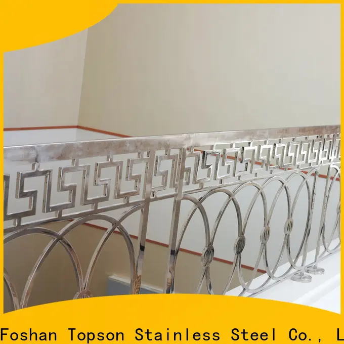 Topson New stainless steel handrail cost Suppliers for office 1