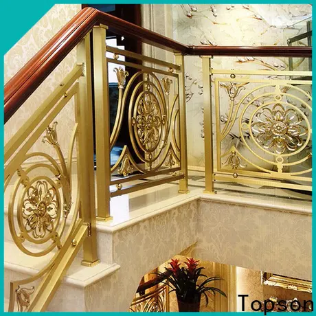 elegant steel cable staircase handrail factory for hotel 1