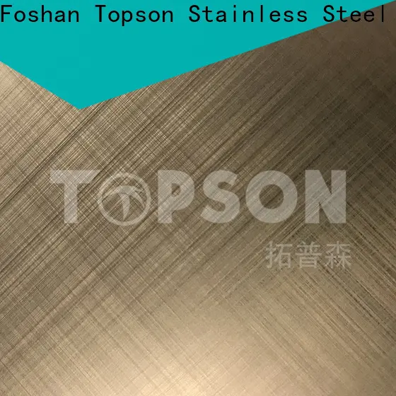 Topson stainless steel foil sheet Supply for furniture 1