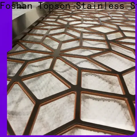 Topson stable decorative aluminum screen company for landscape architecture 1