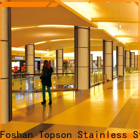 Topson cladding exterior roof cladding in china for elevator 1