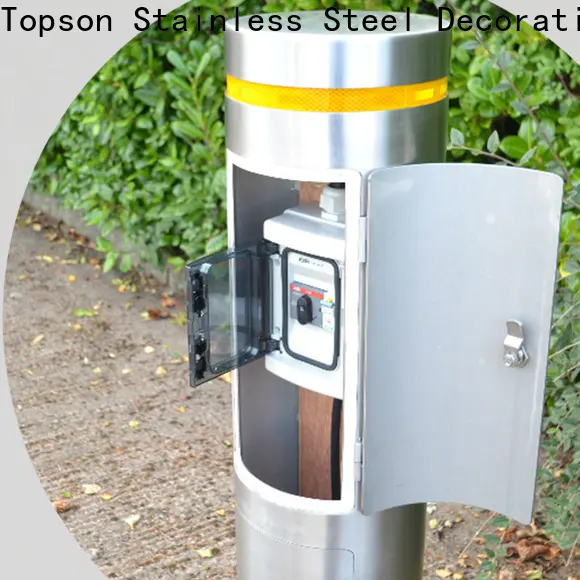 durable metal work china bollards Supply for hotel 1