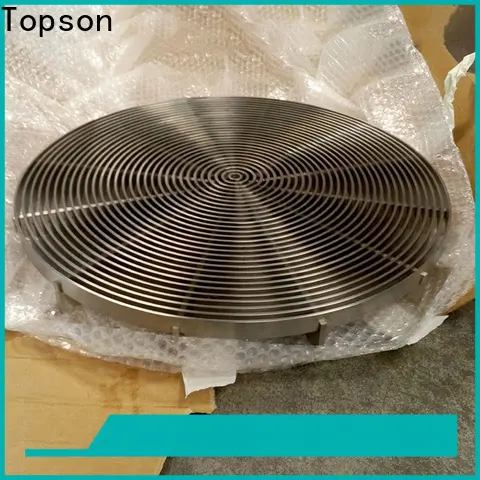 Topson elegant serrated aluminum grating manufacturers for office 1