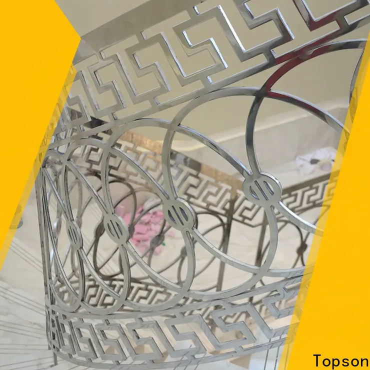 Topson high-quality stainless steel pipe railing for hotel 1