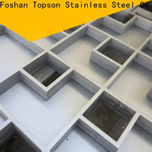 Topson covers stainless steel channel drain grates for apartment 1