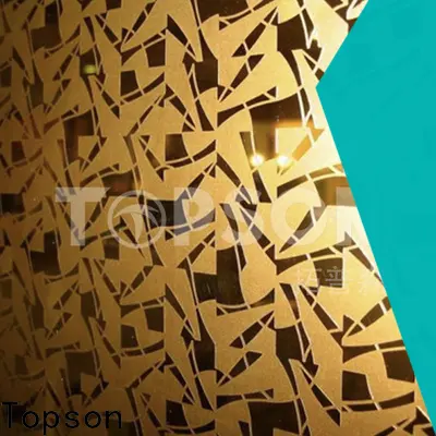luxurious mirror finish stainless steel sheet antifingerprint for business for handrail 1