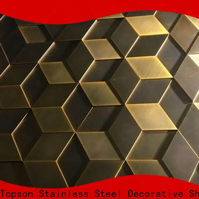 Topson door roof cladding options in china for lift 1