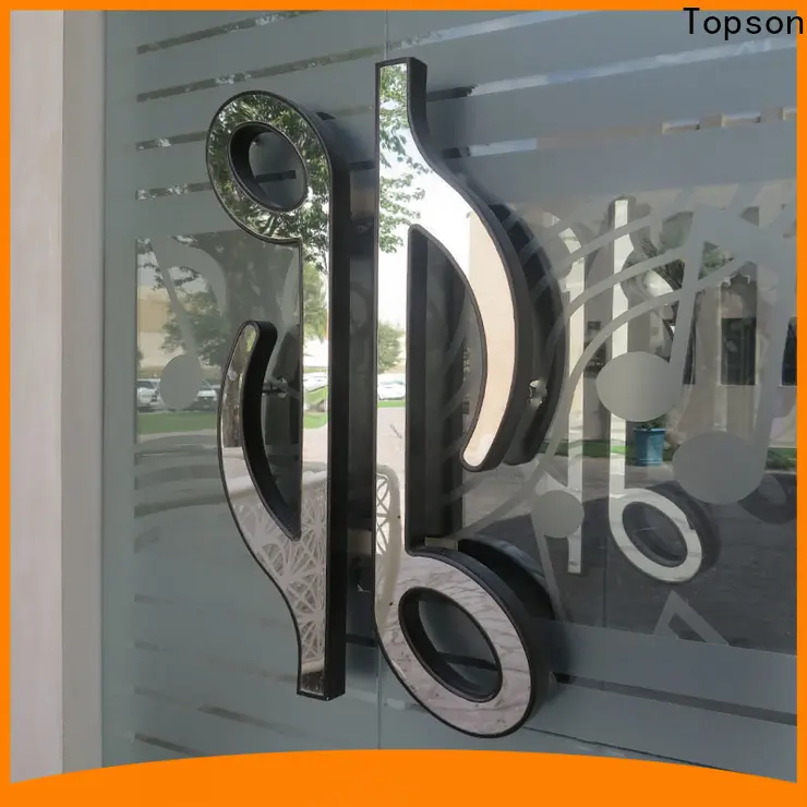 Topson Best stainless steel door manufacturers for decoration 1