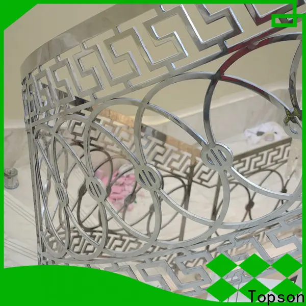 Topson New stainless steel stair banisters Suppliers for building 1