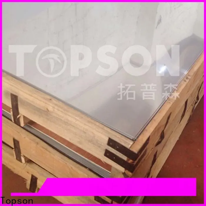 Topson sheetdecorative stainless steel sheet metal manufacturers factory for floor 1
