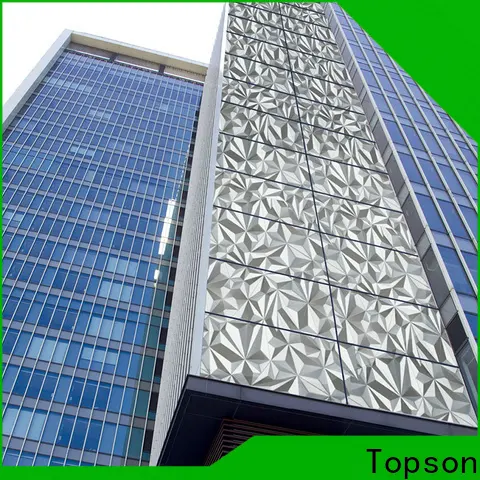 Topson professional stainless steel wall covering kitchen for wholesale for wall 1