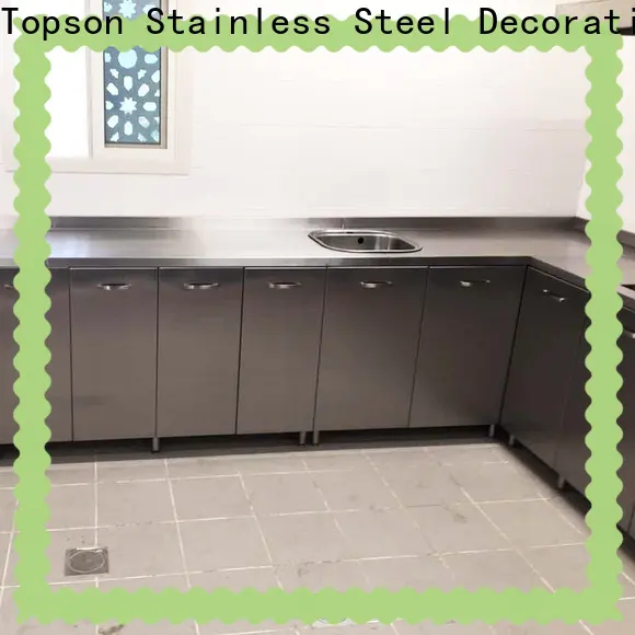 Topson glass metal lawn furniture for sale company for kitchen cabinet for bathroom cabinet decoratioin 1