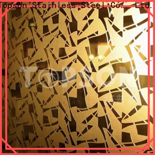 gorgeous brushed stainless steel sheet sheetmirror Supply for vanity cabinet decoration 1