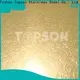 Topson stockists decorative stainless steel sheet suppliers Suppliers for interior wall decoration 1