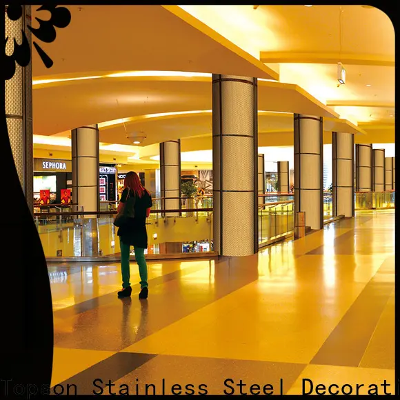 Topson elegant architectural metal fabrication for wholesale for shopping mall 1