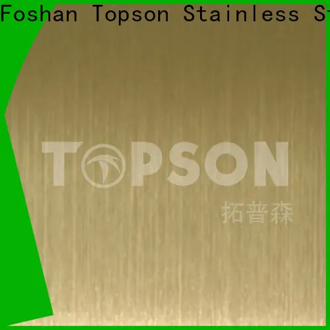 Topson Wholesale vibration finish stainless steel for business for furniture 1