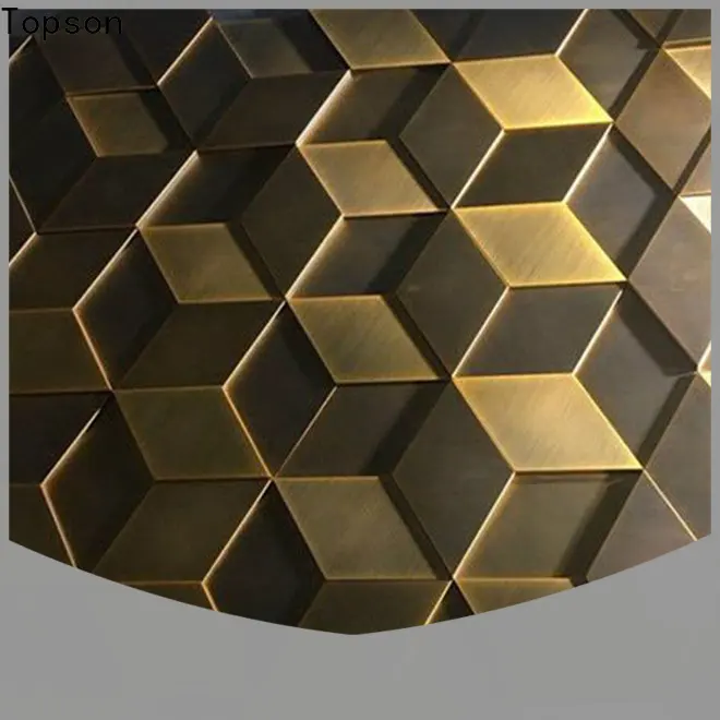 Topson High-quality commercial stainless steel wall panels manufacturers for lift 1