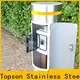 Topson fine-quality pipe bollard cost Supply for office 1