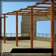 Topson aluminium white steel pergola factory for garden 1