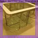 Custom patio furniture metal table metal manufacturers for hotel lobby decoration 1